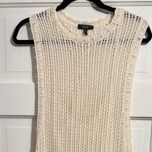 rag & bone cream knit dress